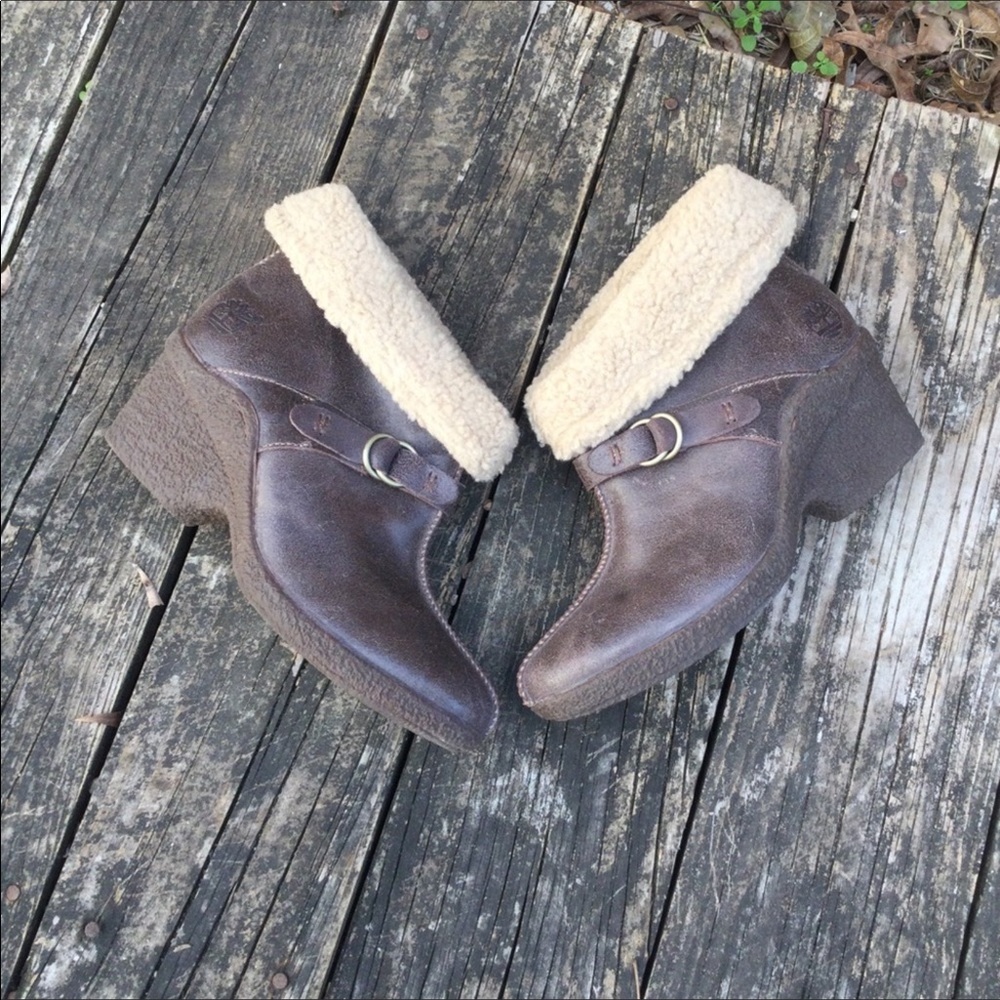 Timberland Earth Keepers Brown Leather Boots Size 9